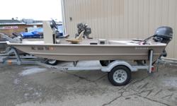 2009 Polar Kraft MV1448AW,
- Center Console- Gas Tank- Switch Panel** This package includes boat, motor, and trailer.
Nominal Length: 14'
Stock number: 10129