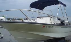 Stock ID: 98022Specs
Length Overall (LOA): 19'
Category: Powerboats
Water Capacity: 0 gal
Type: Open Fisherman
Holding Tank Details: 
Manufacturer: Boston Whaler
Holding Tank Size: 
Model: 19 MONTAUK
Passengers: 0
Year: 2010
Sleeps: 0
Length/LOA: 19' 0"