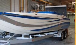 More
Category: Powerboats
Water Capacity: 0 gal
Type: Performance
Holding Tank Details: 
Manufacturer: Dave's Custom
Holding Tank Size: 
Model: Mach 26 w/ Trailer (JSS)
Passengers: 0
Year: 2010
Sleeps: 0
Length/LOA: 26' 0"
Hull Designer: 
Price: $124,900