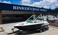 SALE PENDING
2010 Cobalt 230 WSS
You won't believe how clean this boat is!!
2010 Cobalt 230 WSS with a 5.7L Volo Penta, dual prop, thru-hull exhaust, tower with bimini and racks, built-in cooler, SS cleats, stern ladder, snap-in carpet, ski locker, dual