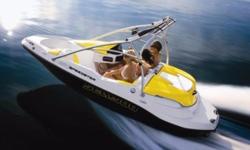 The complete fun-boat / jet-boat opportunity!
Give this 4 person, 4-stroke jet boat a turn around the lake and you&rsquo;ll be amazed at its performance and agility.&nbsp;
Thanks to stability-enhancing strakes, handling is simple going forward and in