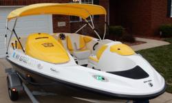 2010 SeaDoo 150 Speedster jet boat. This 150 Speedster is probably one of the best kept and nicest 2010s in the country. The rare 155hp normally aspirated engine runs flawlessly. Top speed is around 50-52mph depending on water conditions. SeaDoo jet boats