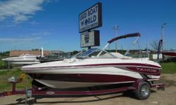 2010 Tahoe Q5s & 190HP Inboard / Outboard. Motor Runs Great! This Open Bow Cruiser Features Plenty Of Bow Seating With Storage, Comfortable Swivel Seats Captains With A Bloster, Rear Bench Seating With Storage, Sun Deck With Walk Through, Large Swim Deck