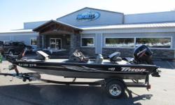 2010 Triton Boats VT-17
17' Triton VT-17 Aluminum Bass Boat with a Mercury 50ELPTO&nbsp;
Triton VT-17Side Console in Good ConditionCondition.
Mercury 50 ELPTO with Power Tilt/Trim and Oil Injection in Perfect Running Condition
MotorGuide FW46 FB &nbsp;12v