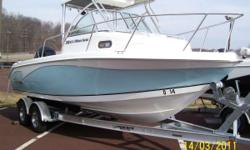 21' BLUE WALKAROUND W/ 225 VERADO
Want to see the crown jewel of Sea Chasers Offshore boat line-up? Then check out the Walk-Around Series!The 2100WA and 2400WA are built for spending long periods of time out on offshore waters. Both models come standard