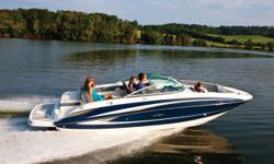 The mission of our 240 Sundeck is to host a lot of guests easily and comfortably without losing the performance, good looks, and trailerability of a sport boat. No Problem! There's room for 10 people and up to 300 horsepower. Stock ID: 93620Specs
Length