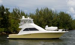 Remarks
OUR TRADE 52 Cabo is virtually brand new (commissioned in April 2011) and being offered at a dramatic savings over the cost of a new ordered Cabo identically equipped. The owner decided to go larger and so his loss is the buyers gain.The standard