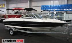 2011 Bayliner 175 BR
NICE 2011 BAYLINER 175 BOWRIDER!&nbsp;
A 135 hp Mercruiser 3.0L MPI (multi-port fuel injected) 4-cylinder I/O powers this affordable fiberglass bowrider.&nbsp;
Features include:
full walk-thru windshield, Faria gauges including;