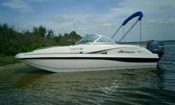 2003 Hurricane Sundeck 187 Sundeck 187 Bimini top with stainless steel frame full canvas All safety equipment 4 speaker radio Boat is on lift covered and on Pellum waterway No trailer Dual batteries Full tune-up 32318 new web rail Priced to sell now and