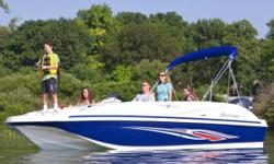 One Owner Freshwater Only Deck Boat with 115 Yamaha Four Stroke with only 220 Hours!&nbsp; Her 10 Person Capacity gives you plenty of room to Fish or Ski with the entire Family
Trailer
Bimini Top
Trolling Motor
Livewell
Battery Charger
Snap on Cover