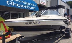 Sold! In Showroom! Mercruiser 4.3 engine At 19 foot 5 inch (5.92 m) with our exclusive PowerGlide hull design, the Q5i is one boat that&rsquo;s not afraid to get a little wild. In fact, with the standard 190 horsepower MerCruiser sterndrive, it encourages