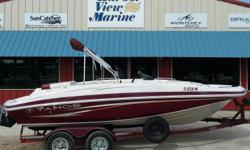 *** Stock # 5353** 2011, Tracker, Tahoe 195, 2011 Merccruiser 4.3L IO, 2011, GalvaShield, Tandem Axle, Painted Steel, Trailer Options and Features** Bimini Top** Snap-On Cover** Stereo w/ Speakers** Sink** Fresh Water** Bow Livewell** Aluminum Prop** 2
