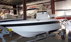 Trailer included.
No motor is put on yet in case you want a 115HP. Stock ID: 1216Specs
Length Overall (LOA): 18'
Category: Powerboats
Water Capacity: 0 gal
Type: Bay Boat
Holding Tank Details: 
Manufacturer: Nautic Star
Holding Tank Size: 
Model: CC 1810