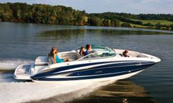 The mission of our 240 Sundeck is to host a lot of guests easily and comfortably without losing the performance, good looks, and trailerability of a sport boat. No Problem! There's room for 10 people and up to 300 horsepower. Stock ID: 98555Specs
Length