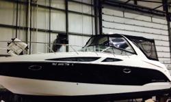 Great opportunity to purchase like-new boat for used boat price. This boat is very low time and cabin looks like it was never used. The owner purchased it to see if he liked boating and ended up buying a large 50' yacht. Orignial owner bought it as a 1
