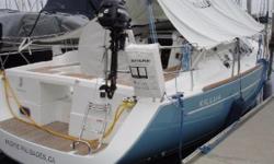 This is a Factory upgraded Oceanis Series to be competitive on the race course. &nbsp;
Ulman Sails,
light blue hull,
full Simrad instrumentation,
Mast repeaters,
heat and air conditioning,
BBQ,
Dinghy and outboard,
Three cabin layout.
Stove and Microwave