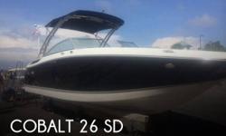 Actual Location: Panama City Beach, FL
- Stock #109853 - If you are in the market for a bowrider, look no further than this 2012 Cobalt 26 SD, priced right at $76,700.This boat is located in Panama City Beach, Florida and is in great condition. She is