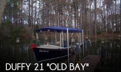 Actual Location: Virginia Beach, VA
- Stock #099067 - This vessel was SOLD on August 5.If you are in the market for a runabout, look no further than this 2012 Duffy 21 "Old Bay", just reduced to $34,000.This boat is located in Virginia Beach, Virginia and