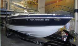 Enjoy family day boating in this FRESHWATER & ONE OWNER bowrider! This is a Certified Trade w/ a 30 or 30 engine hour warranty! Complete with a bow thruster, docking lights, and full canvas.
LED Lighting
Cockpit Carpet
Remaining Transferable Formula