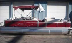 Location: Lansing, MI, US
We are selling this pontoon and motor package for $29,060 plus factory freight and dealer prep.
&nbsp;
MSRP window sticker of $40,820.&nbsp; Evinrude 90 hp E-Tec included in package price.&nbsp; 2012 Manitou Encore Pro Angler 24,