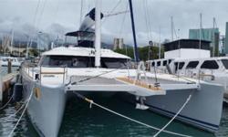 It is a rare feast to be able to acquire an exceptional SUNREEF Sailing 70 Cruising Catamaran this part of the World.
The vessel has been shipped from the factory to HI by the owner. Change in plans got her in the market.
Built by SUNREEF, the world