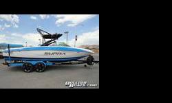 SPECIFICATIONS: Length (feet): 24 Length (LOA): 24ft. Beam: 102 in. Draft (max): 26 in. Weight: 4,450lbs. Hull Type: Modified Vee Hull Material: Fiberglass Engine Make: Indmar Engine Model: Indmar 5.7L ETX CAT Horsepower: 345 horsepower Fuel System: EFI