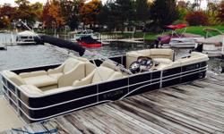Owner is moving and must sell. This pontoon is loaded and priced $15-$20K below the price of a similar new one. Triple-toon with performance package featuring Sylvan's exclusive RPT technology. This boat was custom ordered with nearly every possible