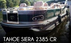 Actual Location: Albemarle, NC
- Stock #093935 - Boat in excellent condition...They don't come any better than this one! Yamaha engine under Warranty until 7/21/16Relax and enjoy the day aboard Tahoe's Sierra 2385 CR, featuring plush seating throughout