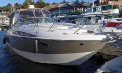 Our Trade-In -- Recent Survey Available, located at our docks. One of the lowest priced 335s on the market!
This 2013 Bayliner 335 was sold new in 2015 in Seattle, and kept mostly in fresh water. She still has new boat warranty, and was just thoroughly
