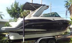 2013 Monterey 260 Sport Yacht, Must see this fabulous 28' Sport Yacht that has everything you need to take off shore and speed the night comfortably, 2013 Monerey 260 Sport Cruiser 28' With350 MAD Smart Craft DTS MerCruiser motor, Bravo3 dual S/S Prop and