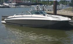 Elevate your weekend with Regal's 27 FasDeck! Built on their patented FasTrack Hull,&nbsp;performance&nbsp;will exceed your standards. This particular 27 foot bowrider is equipped with RegalVue Display that provides engine data, music controls and