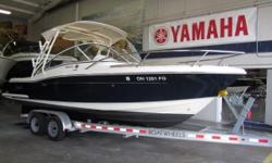 Price Reduced!!
Family fun and fishing combined in the same boat with comfort and style!&nbsp;
Certified Trade w/ Warranty&nbsp;
One Owner & Freshwater Since New
Garmin GPS / Fish Finder
Hard Top&nbsp;
Folding Aft Bench Seat w/ Wave Gate&nbsp;
Trailer