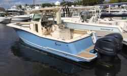 2013 Scout Boats 320 LXFONLY 115 HOURS! Rack Stored No Bottom Paint!Built for fast, comfortable, cruising and serious fishing, she has a large open cockpit with fishing room fore and aft with all the amenities needed for successful fishing. Powered by