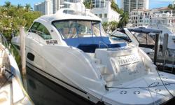 COURTESY SHOWINGS DURING THE BOAT SHOW
KEY FEATURES
Original owner
Low hour Man 900 CRM engines
Two staterooms, two heads
Stidd helm chairs (2)
Stidd double companion seating (1)
Raymarine electronics
KVH Satellite TV
Bow and stern thrusters
Air