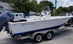 Located in Melbourne.This will go quick!
The Sportsman 227 is simply a full-featured, versatile boat that will need no apologies at tournaments or sandbar outings, and will make plenty of market space for itself on the boat-show floor. Powered by Yamaha