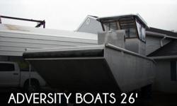 Actual Location: Virginia Beach, VA
- Stock #023621 - New Diesel Push Boat!!Truckable Aluminum Diesel push boat is built entirely from new 5086 marine grade aluminum to USCG standards.
Powered by single Cummins 6BTA 330 HP with ZF 301 Reduction Gear 3:1