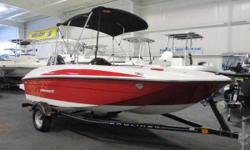 2014 Bayliner Element Standard
VERY NICE 2014 BAYLINER ELEMENT WITH ONLY 6 ENGINE HOURS AND FACTORY ENGINE WARRANTY THRU 7-28-2017!&nbsp;
A 60 hp Mercury 4-stroke Bigfoot outboard powers this clean fiberglass bowrider.&nbsp;&nbsp;
Features include:&nbsp;