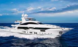 This Benetti Veloce 140 is a semi-custom yacht with Displacement to Planing hull designed by Pierluigi Ausonio Naval Architecture Studio and the Azimut | Benetti Research and Development Center. Traveling to Fort Lauderdale.
Five stateroom layout all