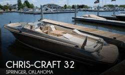 Actual Location: Springer, OK
- Stock #072326 - If you are in the market for a bowrider, look no further than this 2014 Chris-Craft Launch 32 Heritage Edition, just reduced to $199,000 (offers encouraged).This vessel is located in Springer, Oklahoma and