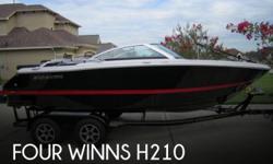 Actual Location: Montgomery, TX
- Stock #088303 - Exceptional Condition.........great looking!Take a good look at this FOUR WINNS H210 HORIZON........the conscientious owner has pampered it and kept is like new. It is so nicely kept that your buddies will