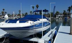 2014 Hurricane SD2400 24' Deck Boat, 5.0L MPI Mercruiser with Only 40 Hours, Transom Engine Flush Port, Bravo 3, Dual Stainless Steel Props, Dual Batteries, Onboard Battery Charger, Stereo System, Coolers, Bow and Stern Swim Ladders, Ski/Wakeboard Locker,