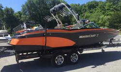 SOLD
2014 MasterCraft X46
Super clean and excellent condition! Ilmor 6.2 engine and almost 3 years remaining bow to stern warranty!
This boat is loaded with JL audio tower speakers, swivel boardracks, ZFT4 tower, convertible cockpit, heater, High power