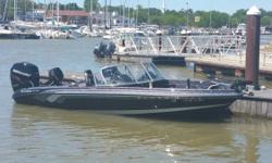 This Ranger has about every option possible and less than 100 hours! A single 300hp Mercury with a 9.9hp Mercury kicker, Atlas Jack Plate, "Smooth Moves" Seats, Lowrance Electronics, and ready to Fish Lake Erie!&nbsp;
One Owner & Freshwater Since