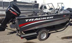 BOAT IS VERY CLEAN AND LOADED WITH OPTIONS!! LOWRANCE HDS 5's FRONT AND BACK, 24 VOLT TROLLING MOTOR, ROD HOLDERS, ON BOARD BATTERY CHARGER, COVER, AND SPARE TIRE
&nbsp;
The leader of the pack.
Whether you fish for a living, or just live to fish, the