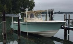 Tough, roomy, rugged yet comfortable, Grady-White's 306 Canyon is a beast with a wide open cockpit, plenty of storage and the incomparable SeaV2 ride! Fish Lake Erie on this beautiful 30 foot center console rigged with Twin 300hp Yamaha 4-Strokes w/ 116