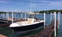 Price Reduced!!
Very lightly used Pursuit 260 C! Rigged with Twin 150hp Yamaha 4-Strokes, you will not be disappointed with the&nbsp;performance! This is a Certified Trade w/ a limited 30 day or 30 engine hour warranty! Ask for details.
Garmin