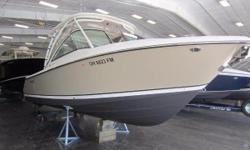 Certified Trade w/ Warranty!
Gently Used 2015 Pursuit 265 DC ... Electronic Yamahas ... Cashmere Hull Color ... Garmin 7610 GPS ... Windlass
Nominal Length: 26'
Engine(s):
Fuel Type: Other
Engine Type: Outboard