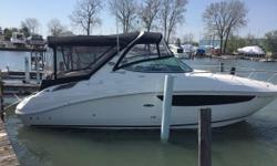 LIGHTLY USED AND OFFERING A MUST FOR CONSIDERATION, AT THE TIME OF LISTING THIS WAS THE ONLY 2015 SEA RAY 280 SUNDANCER AVAILABLE IN THE GREAT LAKES -- PLEASE SEE FULL SPECS FOR COMPLETE LISTING DETAILS.&nbsp; LOW INTEREST EXTENDED TERM FINANCING