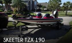 Actual Location: Slidell, LA
- Stock #095210 - This vessel was SOLD on February 25.Absolutely beautiful 2015 Skeeter TZX 190 with only 30 hours is in mint condition! If you are looking for a Bass boat with all of the features and trimmings, this one is