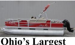 Buds Marine is Pontoonland- Ohios Largest Selection of Pontoons!
&nbsp;2015 Sun Tracker bass Buggy 18 Pontoon powered by Mercury&nbsp;60hp 4-stroke EFI Outboard
Boat&nbsp;is priced without a trailer. Please call or email for trailer options and/or